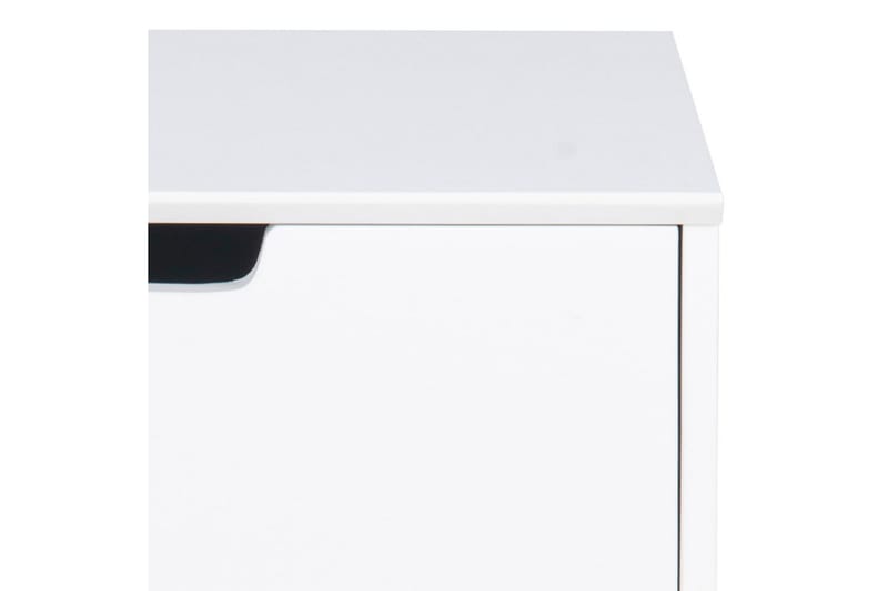 Azelia Nattbord 30 cm - Hvit - Møbler - Bord - Avlastningsbord & sidobord - Sengebord & nattbord