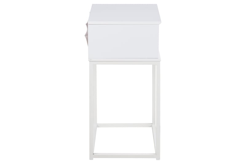 Azelia Nattbord 30 cm - Hvit - Møbler - Bord - Avlastningsbord & sidobord - Sengebord & nattbord