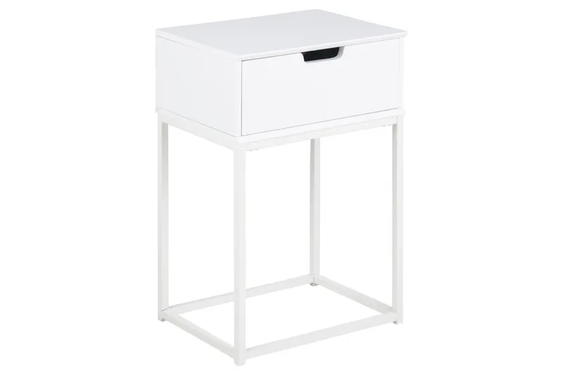 Azelia Nattbord 30 cm, Hvit