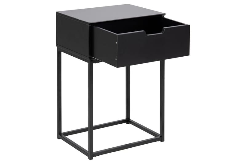 Azelia Nattbord 30 cm - Svart - Møbler - Bord - Avlastningsbord & sidobord - Sengebord & nattbord