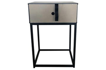 Azelia Nattbord 30 cm - Svart - Møbler - Bord - Avlastningsbord & sidobord - Sengebord & nattbord