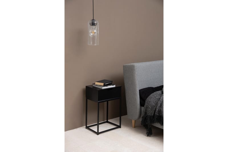 Azelia Nattbord 30 cm - Svart - Møbler - Bord - Avlastningsbord & sidobord - Sengebord & nattbord