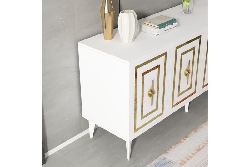 Barriet konsollbord 150 cm - Hvit - Møbler - Bord - Avlastningsbord & sidobord - Konsollbord & gangbord