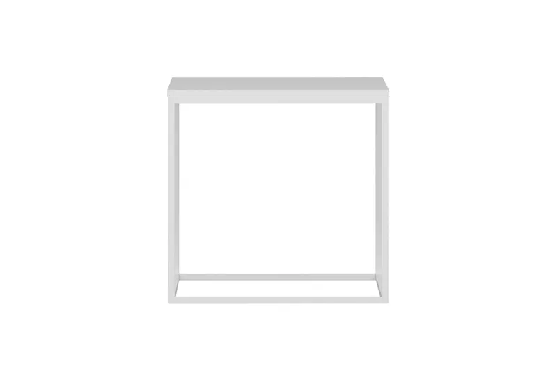 Basak Sidebord 52 cm - Hvit - Møbler - Bord - Avlastningsbord & sidobord - Brettbord og småbord