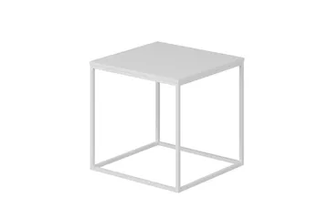 Basak Sidebord 52 cm - Hvit - Møbler - Bord - Avlastningsbord & sidobord - Brettbord og småbord