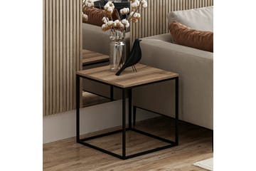 Basak Sidebord 52 cm - Valnøtt - Møbler - Bord - Avlastningsbord & sidobord - Lampebord & sidebord