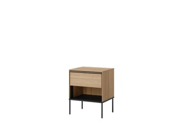 Basici Nattbord 51 cm - Brun - Møbler - Bord - Avlastningsbord & sidobord - Sengebord & nattbord