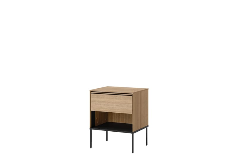 Basici Nattbord 51 cm - Brun - Møbler - Bord - Avlastningsbord & sidobord - Sengebord & nattbord
