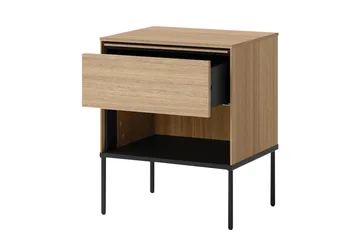 Basici Nattbord 51 cm - Brun - Møbler - Bord - Avlastningsbord & sidobord - Sengebord & nattbord