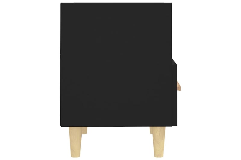 beBasic Nattbord 2 stk svart 40x35x47 cm - Svart - Sengebord & nattbord