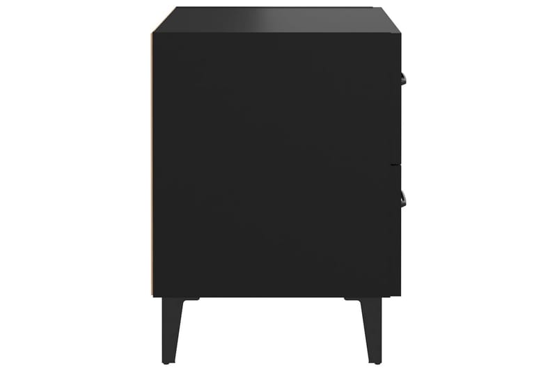 beBasic Nattbord svart 40x35x47,5 cm - Svart - Sengebord & nattbord