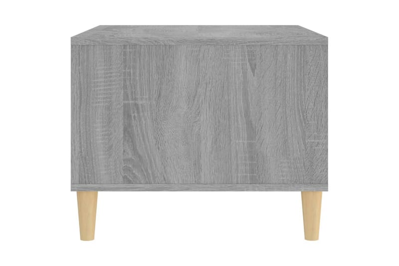 beBasic Salongbord grå sonoma 60x40x50 cm konstruert tre - GrÃ¥ - Lampebord & sidebord - Brettbord og småbord