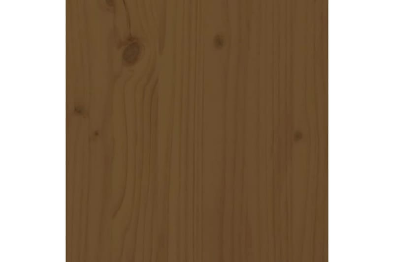 beBasic Salongbord honningbrun 45x45x30 cm heltre furu - Brun - Lampebord & sidebord - Brettbord og småbord