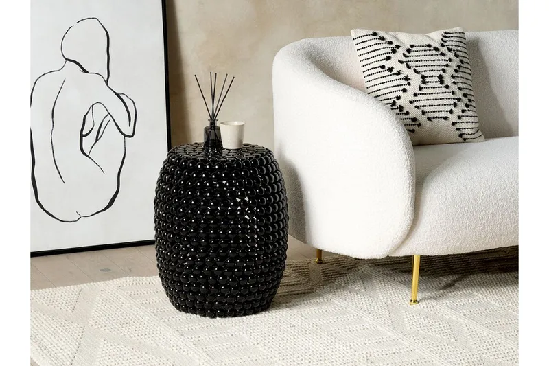 Bela Sidebord 62 cm - Svart - Møbler - Bord - Avlastningsbord & sidobord - Lampebord & sidebord