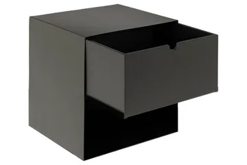 Belleuve Nattbord 25 cm - Svart - Møbler - Bord - Avlastningsbord & sidobord - Sengebord & nattbord