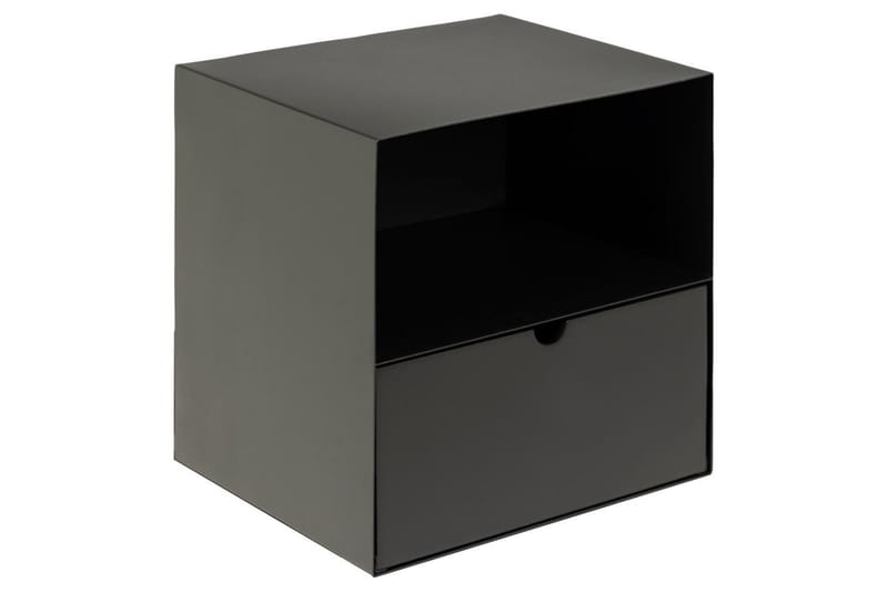 Belleuve Nattbord 25 cm - Svart - Møbler - Bord - Avlastningsbord & sidobord - Sengebord & nattbord
