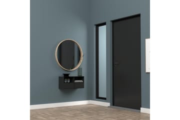 Belleuve Nattbord 25 cm - Svart - Møbler - Bord - Avlastningsbord & sidobord - Sengebord & nattbord