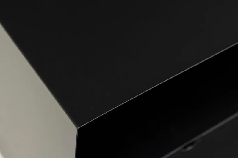 Belleuve Nattbord 25 cm - Svart - Møbler - Bord - Avlastningsbord & sidobord - Sengebord & nattbord