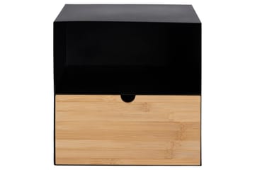 Belleuve Nattbord 25 cm - Svart - Møbler - Bord - Avlastningsbord & sidobord - Sengebord & nattbord