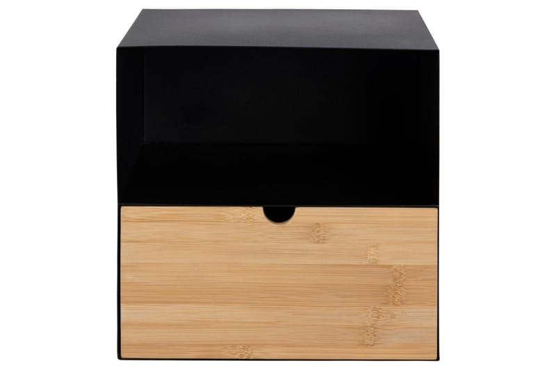 Belleuve Nattbord 25 cm - Svart - Møbler - Bord - Avlastningsbord & sidobord - Sengebord & nattbord