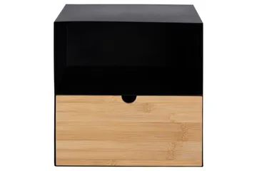 Belleuve Nattbord 25 cm - Svart - Møbler - Bord - Avlastningsbord & sidobord - Sengebord & nattbord