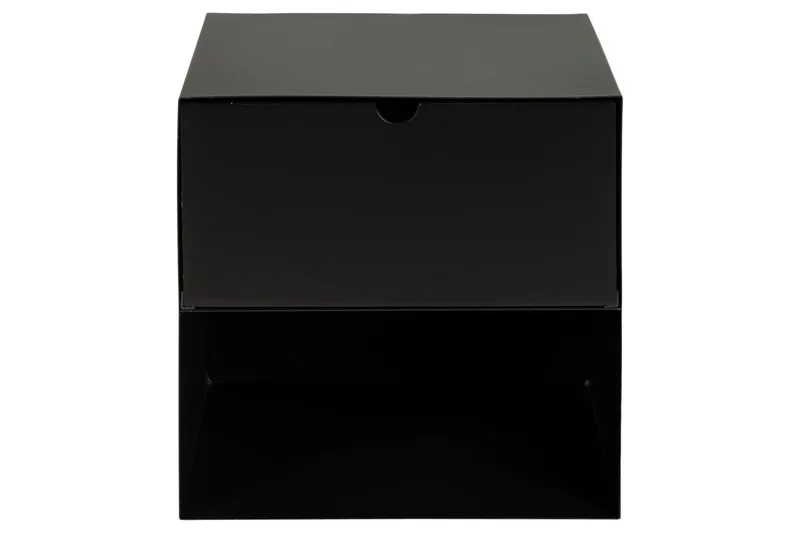 Belleuve Nattbord 25 cm - Svart - Møbler - Bord - Avlastningsbord & sidobord - Sengebord & nattbord