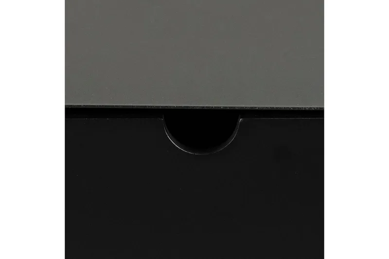 Belleuve Nattbord 25 cm - Svart - Møbler - Bord - Avlastningsbord & sidobord - Sengebord & nattbord