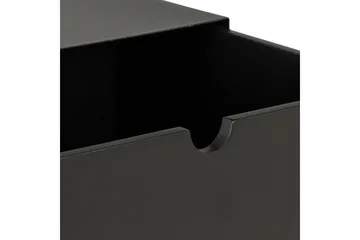 Belleuve Nattbord 25 cm - Svart - Møbler - Bord - Avlastningsbord & sidobord - Sengebord & nattbord