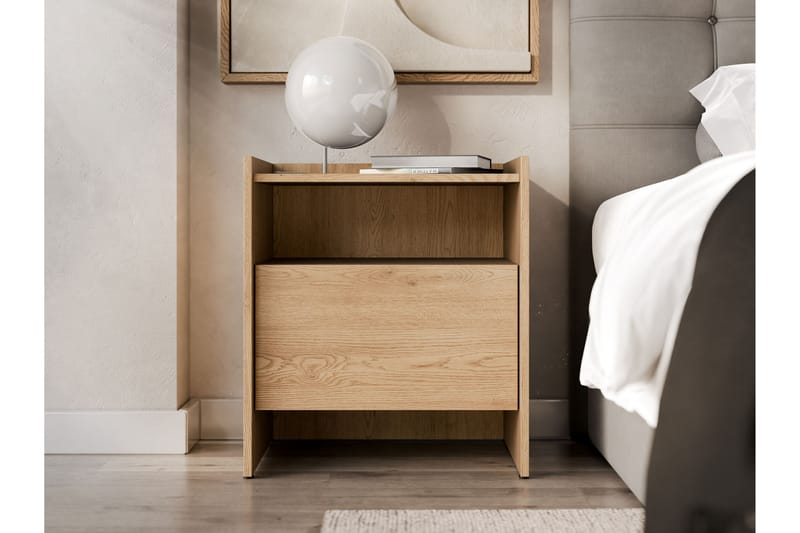 Bellia Sidebord 38 cm - Beige - Møbler - Bord - Avlastningsbord & sidobord - Lampebord & sidebord