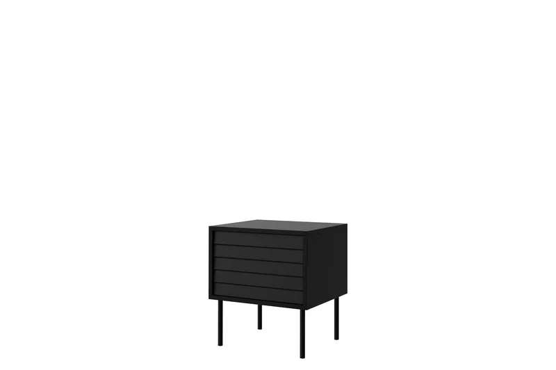 Belonger Nattbord 45 cm, Svart