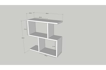 Berdez Sidebord 60 cm - Marmor - Møbler - Bord - Avlastningsbord & sidobord - Lampebord & sidebord