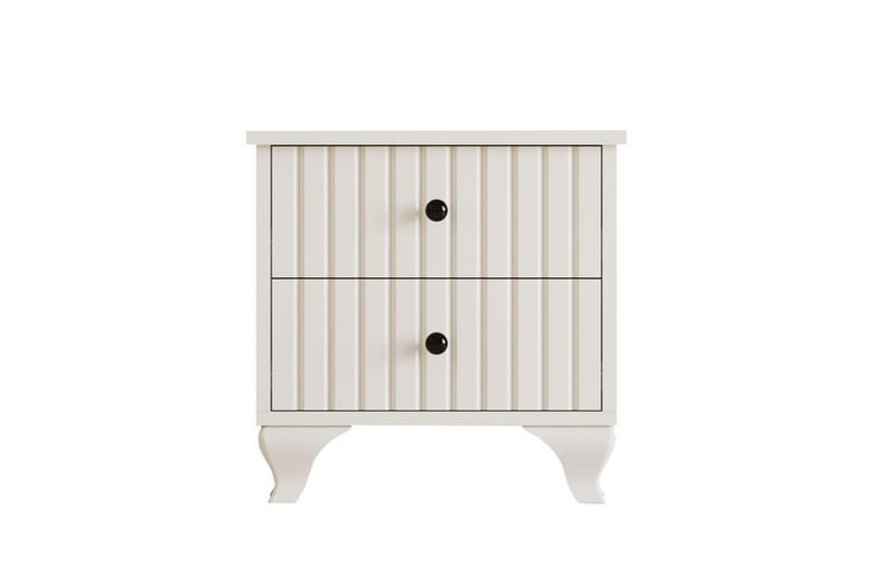 Beynor Nattbord 45 cm - Matt Hvit - Møbler - Bord - Avlastningsbord & sidobord - Sengebord & nattbord