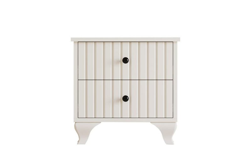 Beynor Nattbord 45 cm - Matt Hvit - Møbler - Bord - Avlastningsbord & sidobord - Sengebord & nattbord