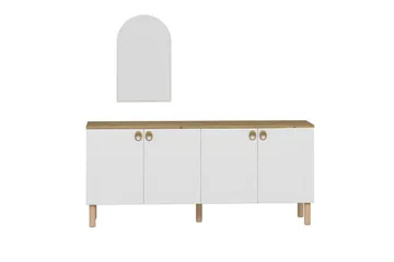 Bingdi Konsollbord 180 cm - Hvit - Møbler - Bord - Avlastningsbord & sidobord - Konsollbord & gangbord