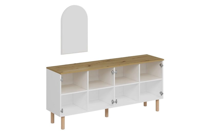 Bingdi Konsollbord 180 cm - Hvit - Møbler - Bord - Avlastningsbord & sidobord - Konsollbord & gangbord