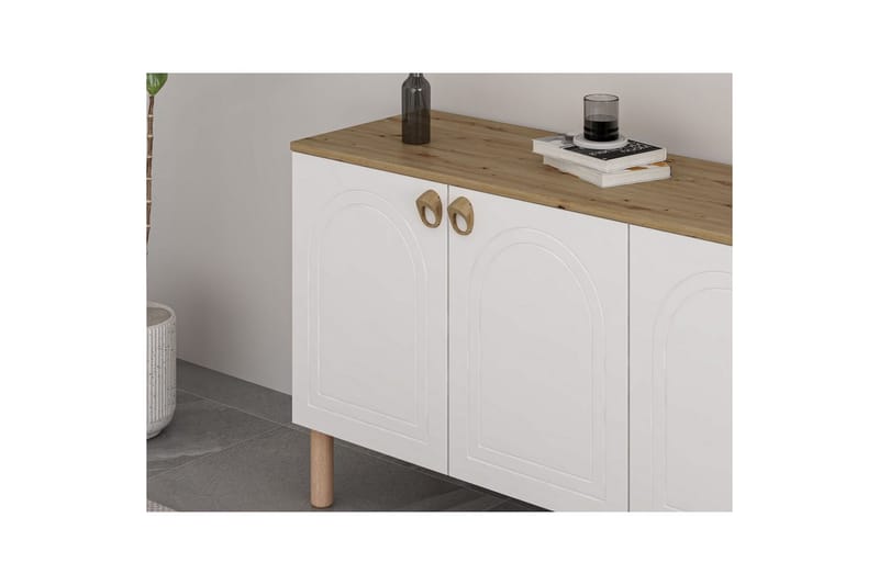Bingdi Konsollbord 180 cm - Hvit - Møbler - Bord - Avlastningsbord & sidobord - Konsollbord & gangbord