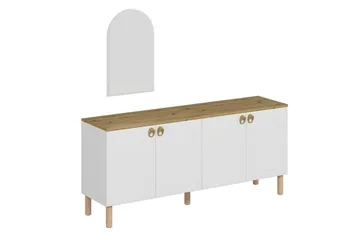 Bingdi Konsollbord 180 cm - Hvit - Møbler - Bord - Avlastningsbord & sidobord - Konsollbord & gangbord