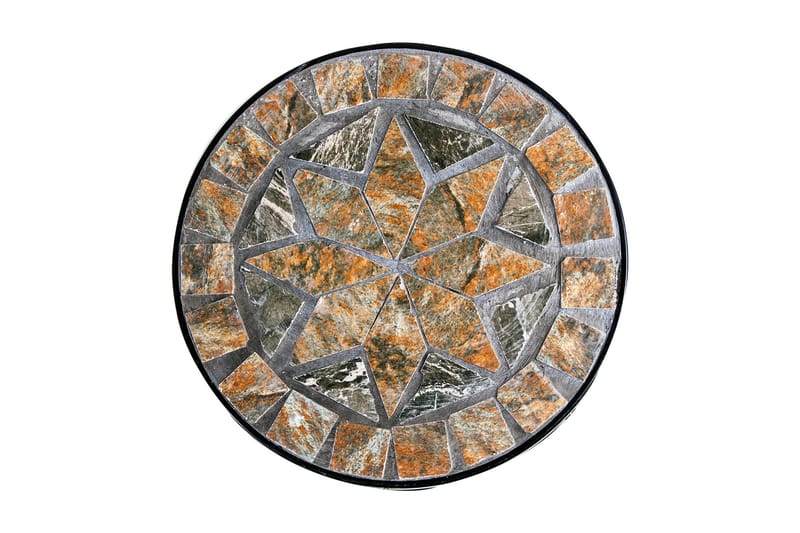 Blomsterpiedestal Mosaic - Brun/Grå - Blomsterbord