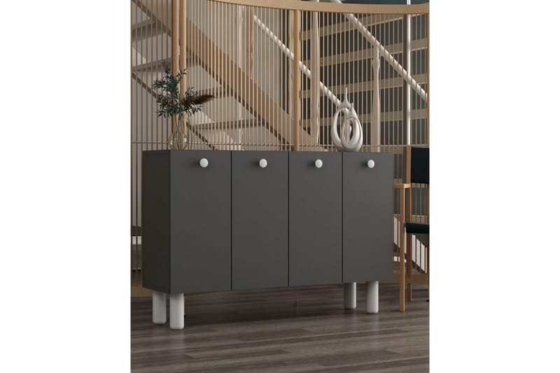 Bohem Konsollbord 120 cm - Antrasitt/Hvit - Møbler - Bord - Avlastningsbord & sidobord - Konsollbord & gangbord