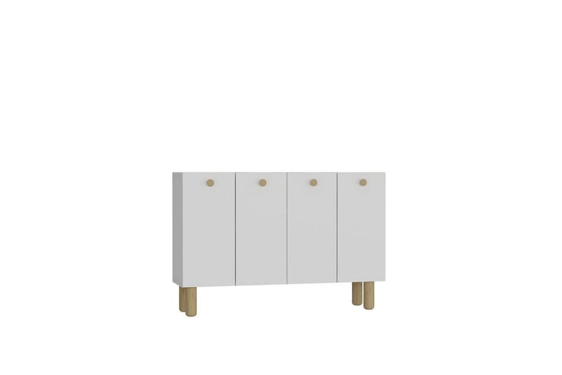 Bohem Konsollbord 120 cm - Hvit/Brun - Møbler - Bord - Avlastningsbord & sidobord - Konsollbord & gangbord