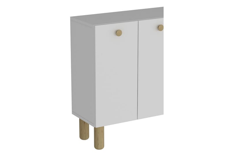 Bohem Konsollbord 120 cm - Hvit/Brun - Møbler - Bord - Avlastningsbord & sidobord - Konsollbord & gangbord