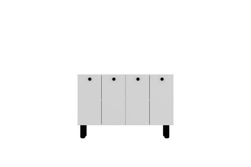 Bohem Konsollbord 120 cm, Hvit/Svart