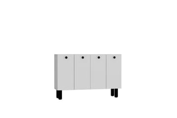 Bohem Konsollbord 120 cm - Hvit/Svart - Møbler - Bord - Avlastningsbord & sidobord - Konsollbord & gangbord