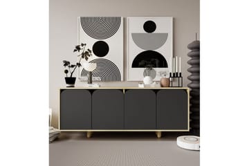 Bohem Konsollbord 180x150 cm - Brun/Antrasitt - Møbler - Bord - Avlastningsbord & sidobord - Konsollbord & gangbord