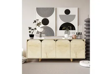 Bohem Konsollbord 180x180 cm - Brun - Møbler - Bord - Avlastningsbord & sidobord - Konsollbord & gangbord