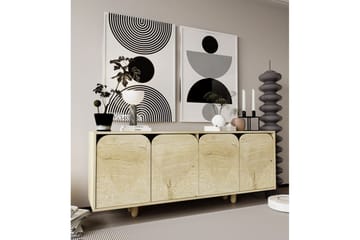 Bohem Konsollbord 180x180 cm - Brun - Møbler - Bord - Avlastningsbord & sidobord - Konsollbord & gangbord