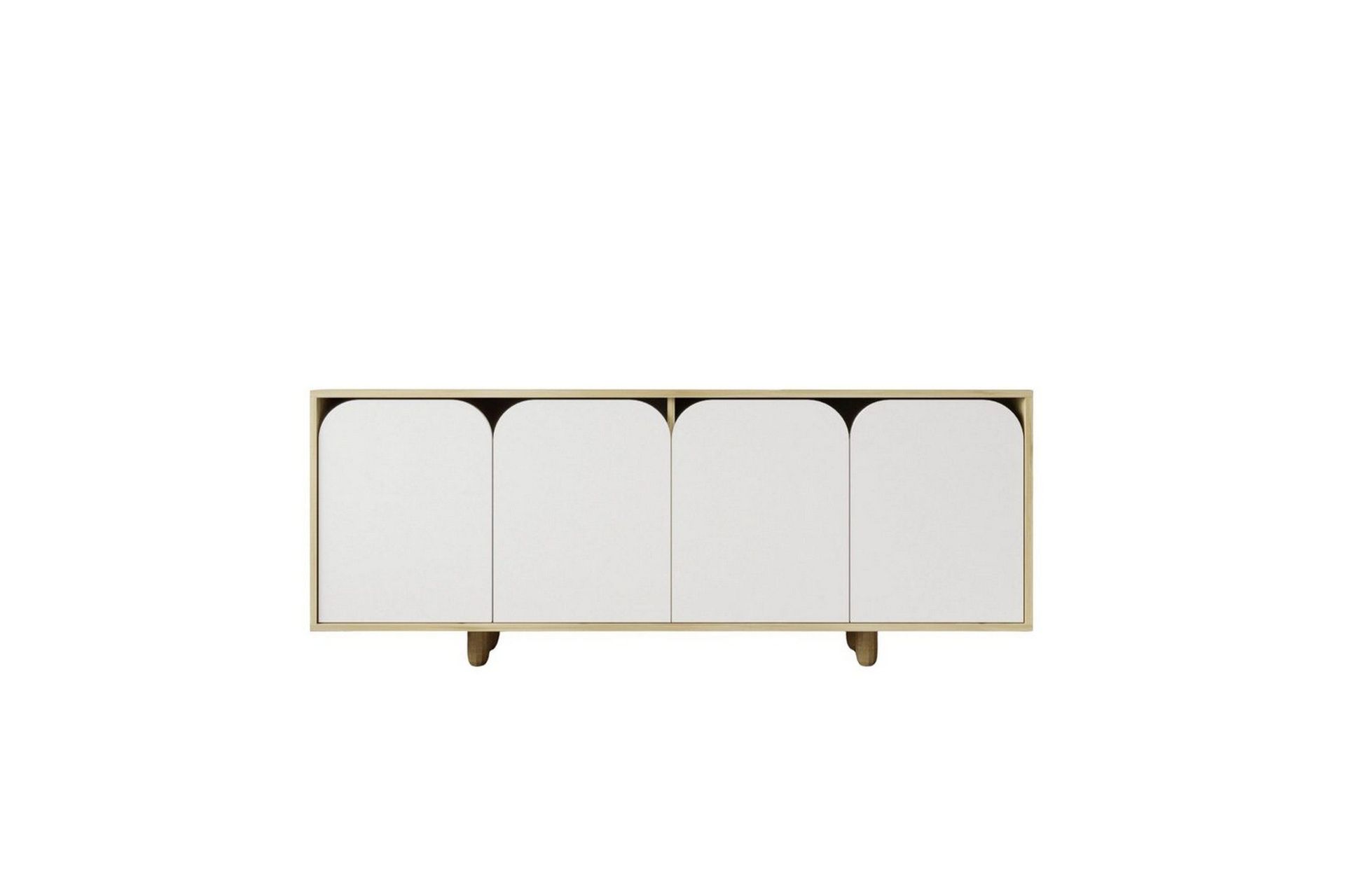 Bohem Konsollbord 180x180 cm Brun/Hvit - Møbler - Black Friday soon ...