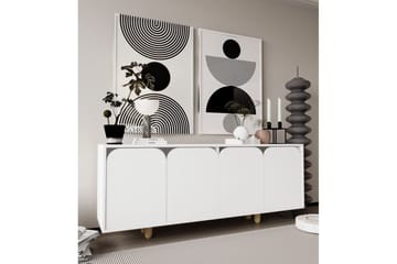 Bohem Konsollbord 180x180 cm - Hvit - Møbler - Bord - Avlastningsbord & sidobord - Konsollbord & gangbord