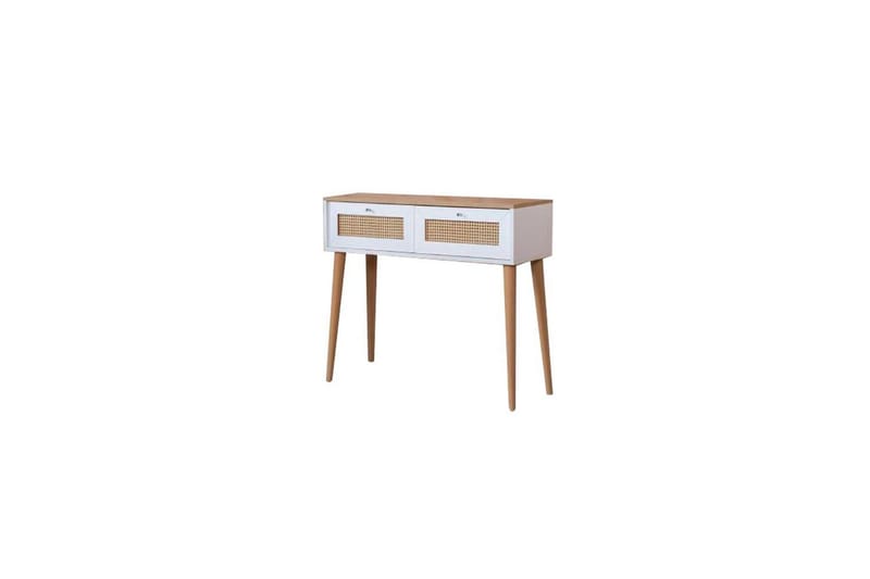 Bohem Sidebord 95 cm - Hvit/Lysfarget tre - Møbler - Bord - Avlastningsbord & sidobord - Lampebord & sidebord