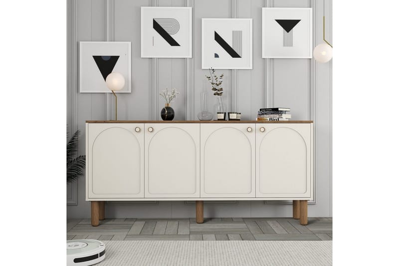 Bohemsk konsollbord 180 cm - Beige - Møbler - Bord - Avlastningsbord & sidobord - Konsollbord & gangbord